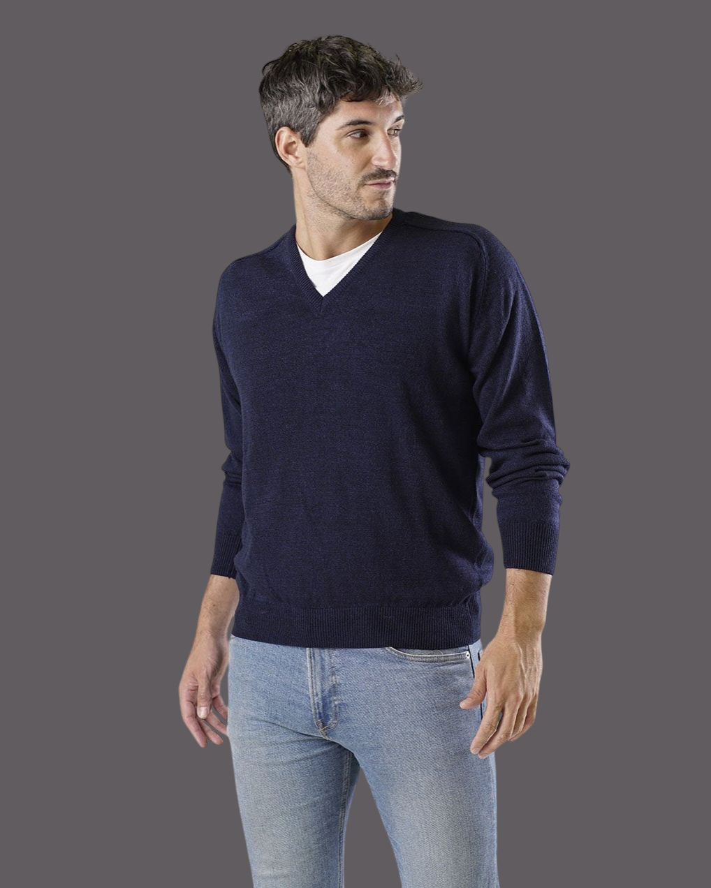 ESCOTE V BREMER AZUL - ART.1147