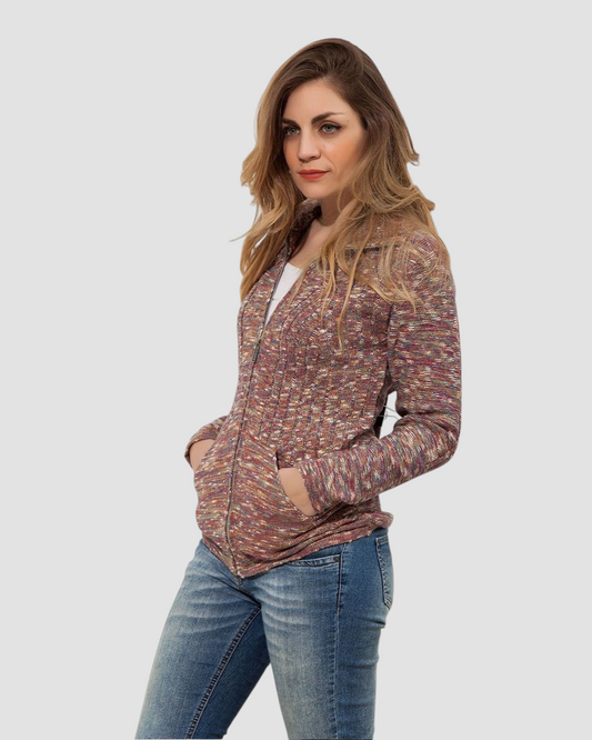 CAMPERA BOLSILLOS ALGODÓN MULTICOLOR - ART.7373