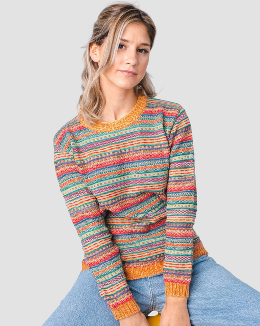 ESCOTE U LANA MULTICOLOR - ART.i654