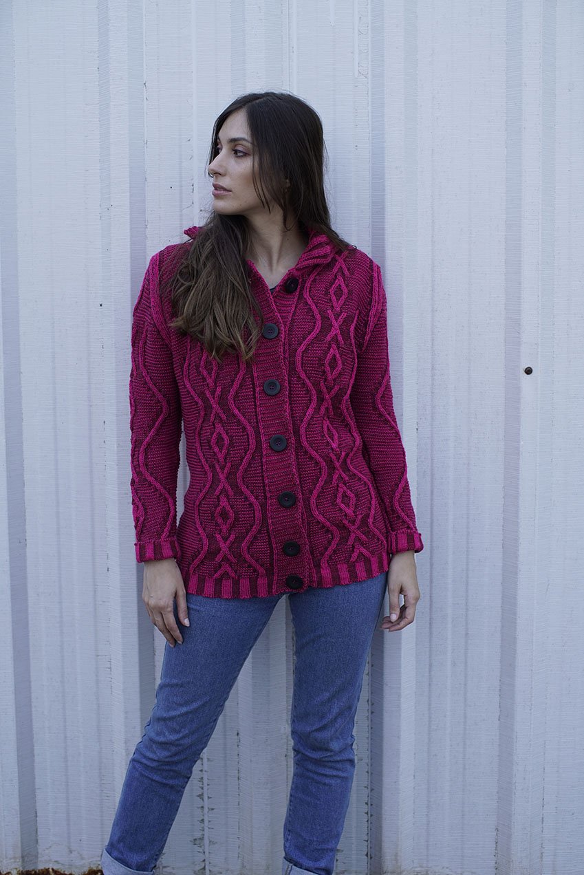 CARDIGAN LANA FUCSIA - 7726